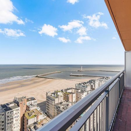 Skyline App 5P Met Prachtige Uitzichten & Terras Apartment Ostend Luaran gambar