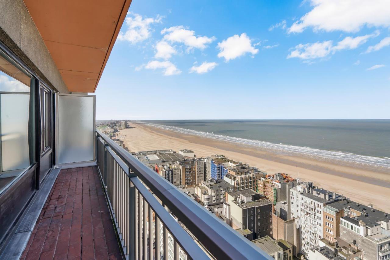 Skyline App 5P Met Prachtige Uitzichten & Terras Apartment Ostend Luaran gambar