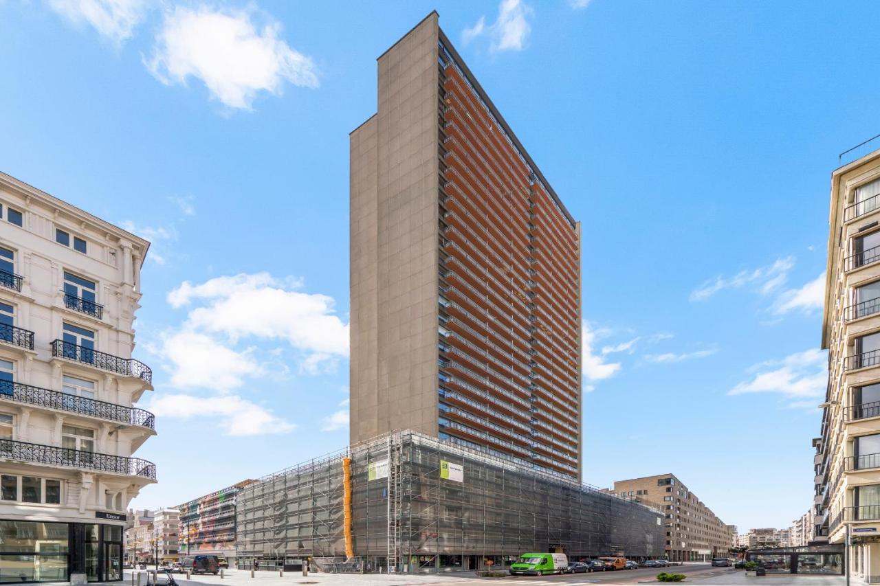 Skyline App 5P Met Prachtige Uitzichten & Terras Apartment Ostend Luaran gambar